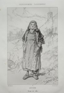 Milchmädchen von Paul Gavarni