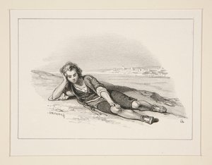 Der Gefangene von Paul Gavarni