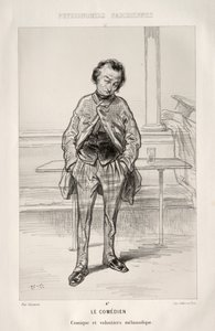 Der Komödiant von Paul Gavarni