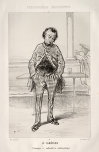 Der Komödiant von Paul Gavarni