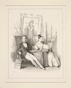 Der Bruder und die Schwester / Prag (Henri, Graf von Chambord und die Herzogin von Parma als Kinder)