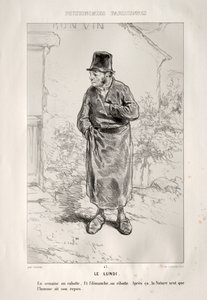 Der Montag von Paul Gavarni