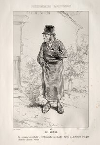 Der Montag von Paul Gavarni