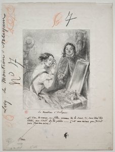 Der Mantel des Harlekin: Eh bien! Tu verra, ma fille... von Paul Gavarni