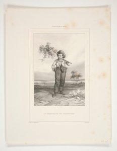 Le marchand de hannetons von Paul Gavarni