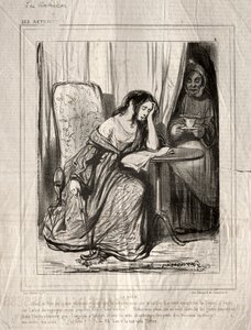 Die Schauspielerinnen: Die Rolle von Paul Gavarni