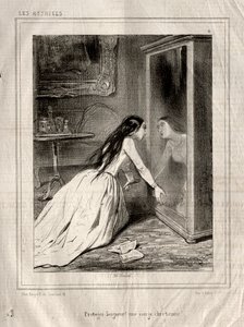 Les Actrices: Protegez Seigneur! une vierge chrétienne, 1843