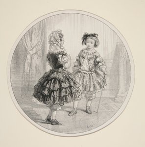 MODES DE L von Paul Gavarni