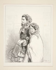 Ma fille a chanté. von Paul Gavarni