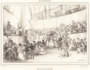 Maskerade von Paul Gavarni