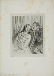 Masken und Gesichter: Mme. Beauminet von Paul Gavarni