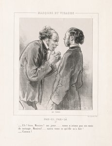 Masken und Gesichter: Hier und da