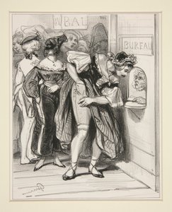 Nr. 1 - Ein Reiter und eine Dame von Paul Gavarni