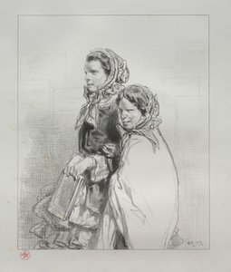 Par-ci, par-là: Meine Tochter hat gesungen, 1854-1856 von Paul Gavarni