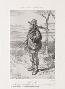 Pariser Physiognomie: Straßenkehrer