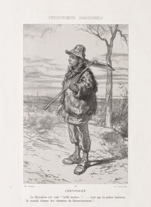 Pariser Physiognomie: Straßenkehrer