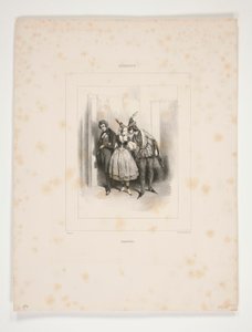 Partie von Paul Gavarni