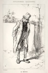 Physionomies Parisienne: Im Marais von Paul Gavarni