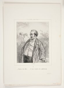 Pflanzt Mädchen von Paul Gavarni
