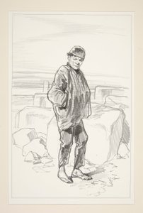 RODEURS. Er hat etwas genommen. von Paul Gavarni
