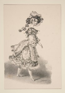 Soubrette von Paul Gavarni