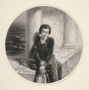 Venezianische Serenade von Paul Gavarni