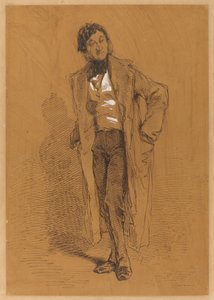 Stehender Mann von Paul Gavarni