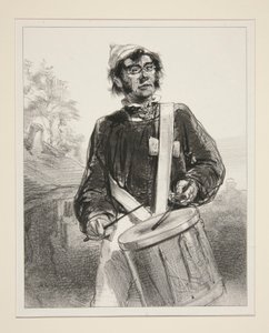 Dorftrommler von Paul Gavarni
