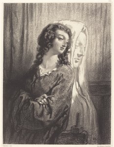 Das Modell und die Figur (Die monumentale Skulptur) von Paul Gavarni
