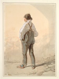 Die Vororte: Viehzüchter und Kapitän, wahrscheinlich 1859-1860 von Paul Gavarni