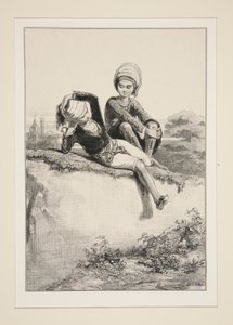 Timotheus und Philemon von Paul Gavarni