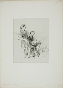 Ohne Titel (Zwei baskische Mädchen)