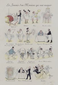 Der Tag eines Herrn, der abnehmen will von Paul Guillaume