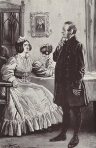 Illustration für Barchester Towers von Anthony Trollope von Paul Hardy