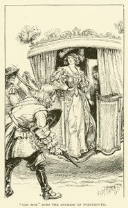 "Old Mob" beraubt die Herzogin von Portsmouth (Gravur) von Paul Hardy