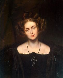 Porträt der Opernsängerin Henriette Sontag, 1806-1854, 1831 von Paul Delaroche