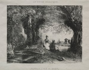 Fantasie, 1836 von Paul Huet