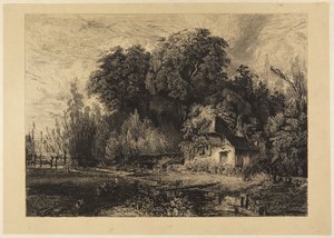 La Maison du Garde (Das Haus des Wächters) von Paul Huet