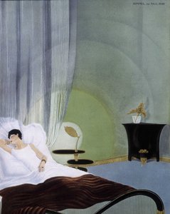 Schlaf - von Paul Iribe. (1883-1935)