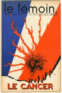 The Temoin, Satire in Farben von Paul Iribe