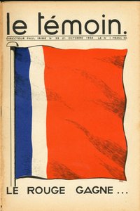 Der Zeuge, Satire in Farben von Paul Iribe