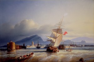 Der Hafen von Leith von Paul Jean Clays