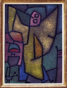 Angelus militans, Gemälde von Paul Klee von Paul Klee