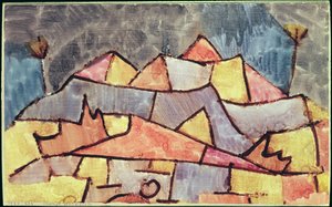 Strenge Bergform von Paul Klee