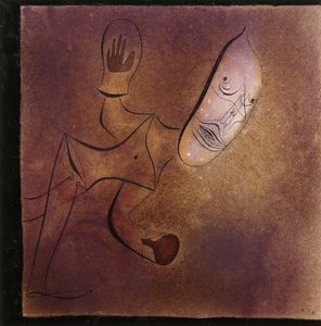 Brutaler Pierrot von Paul Klee