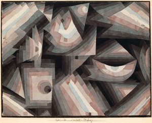 Kristallgradation, 1921 von Paul Klee