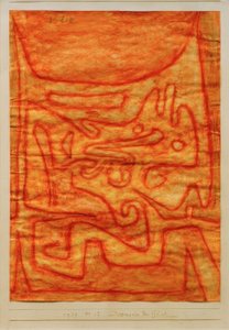 Dämonie der Glut von Paul Klee