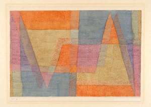 Das Licht und die Schärfen, 1935 von Paul Klee