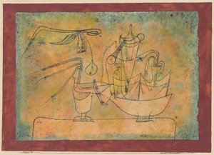 Destillation von Birnen, 1921 von Paul Klee