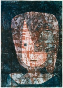 Heilige, aus einem Fenster von Paul Klee